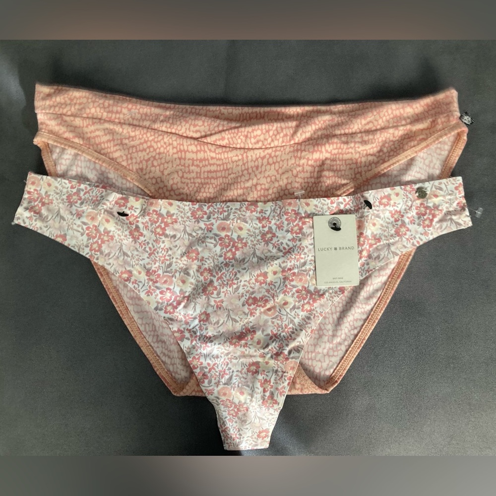 💕Price Drop💕New Anne Klein/Lucky Brand Bikini & Thong panties L XL